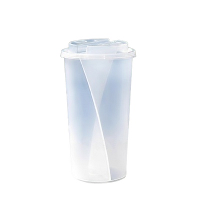 98mm Split PP Hard Cup With LID Set - 24oz (20 pcs)