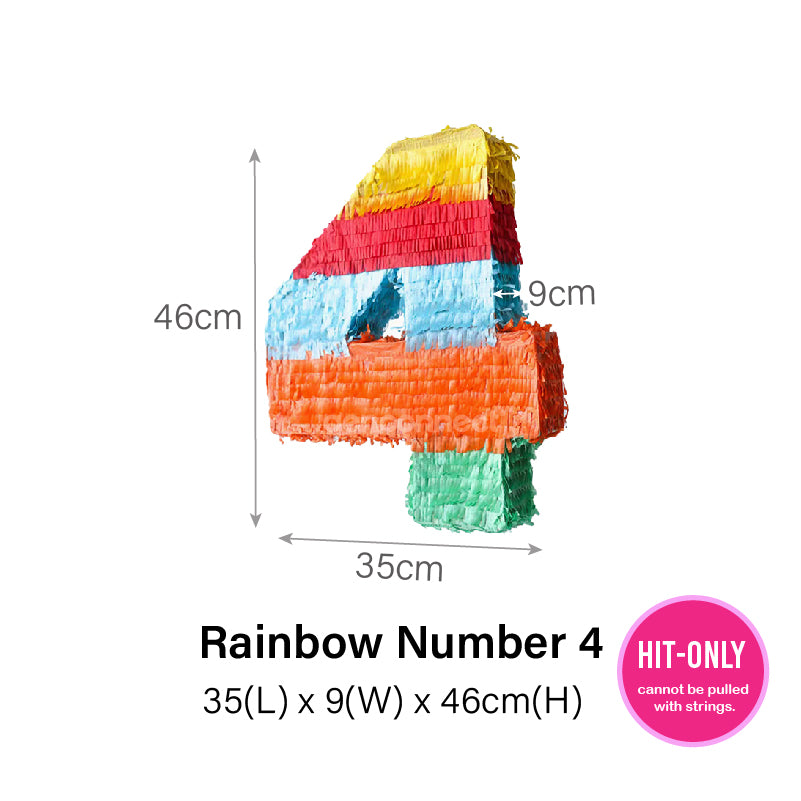 Number 0-9 Piñata