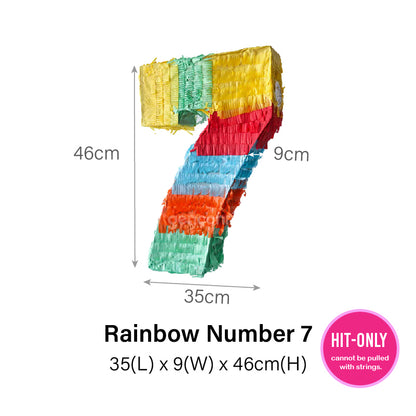 Number 0-9 Piñata
