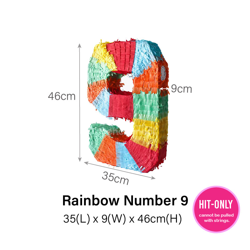 Number 0-9 Piñata