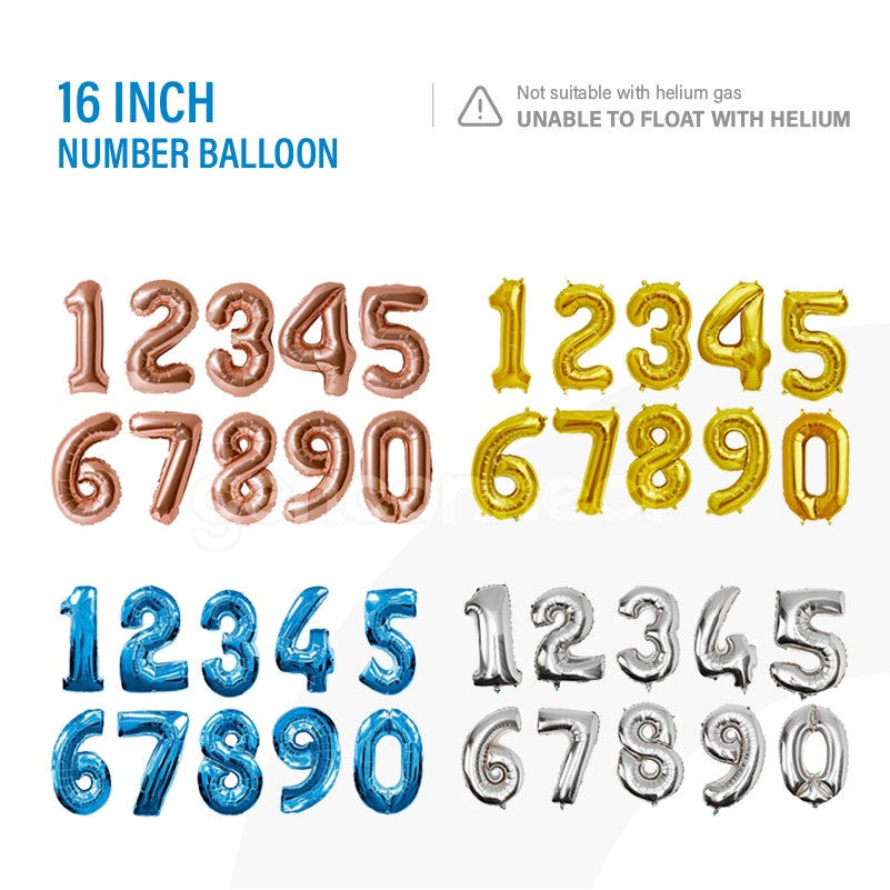 Number Foil Balloon