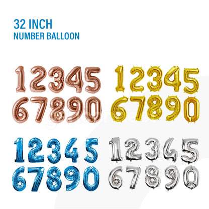 Number Foil Balloon