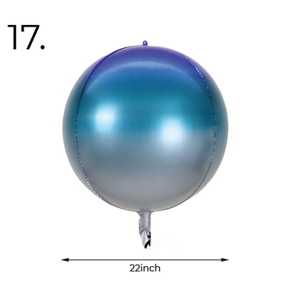 Chrome Round Foil Balloon