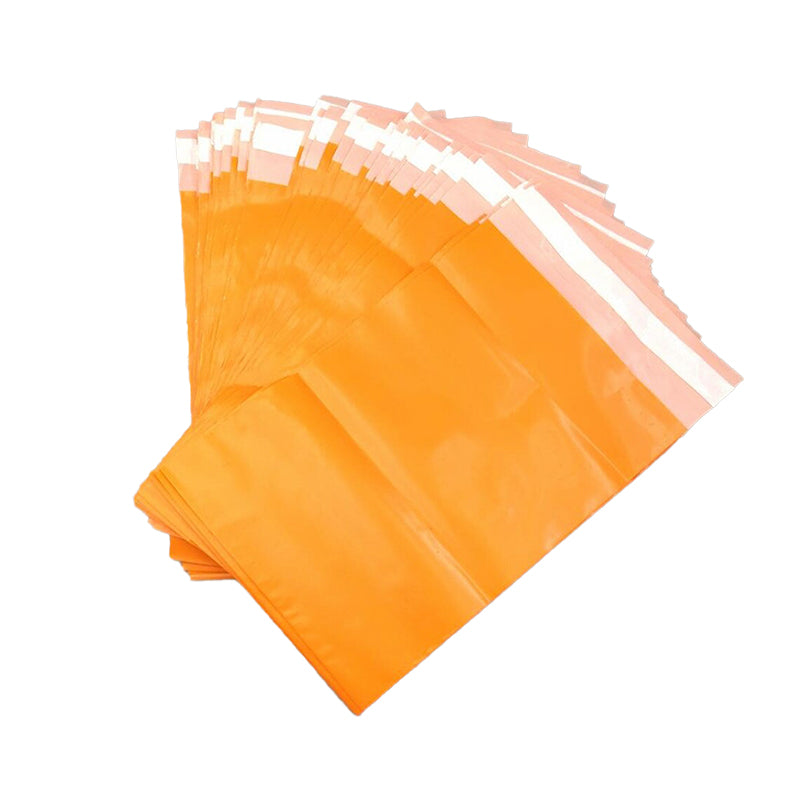 17 x 30cm Orange Poly Mailer (100pcs)
