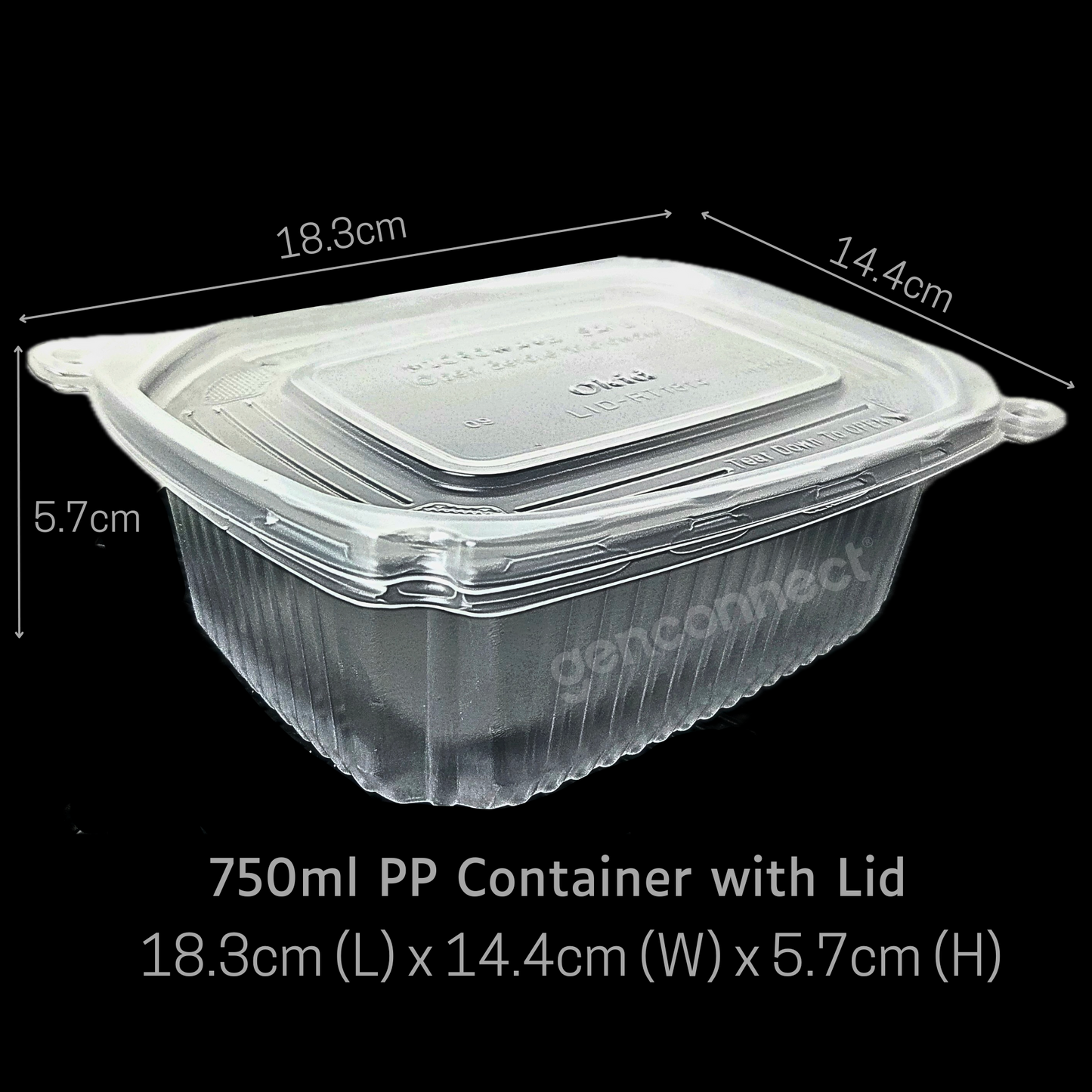PP Container with Lid Set