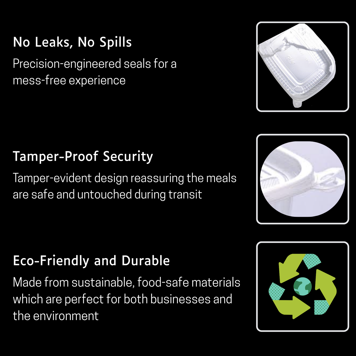 PP Container with Lid Set