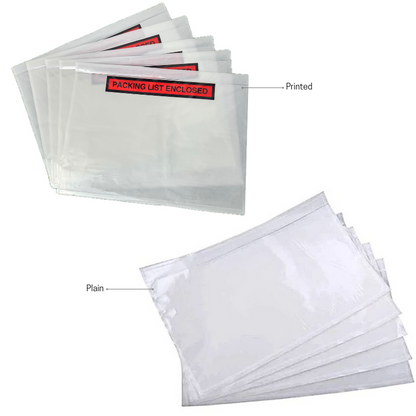 Packing List Envelope