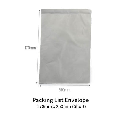 Packing List Envelope