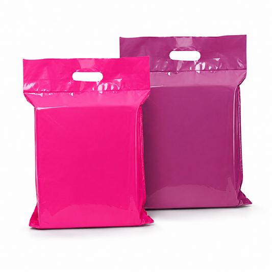 Pink / Purple Polymailer with Handle