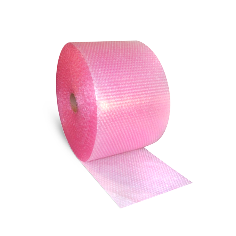 50cm x 100m Pink Anti-Static Bubble Wrap