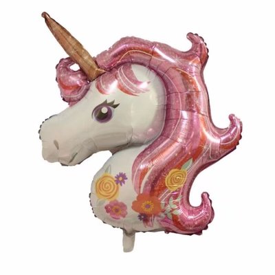 Pink Unicorn Balloon