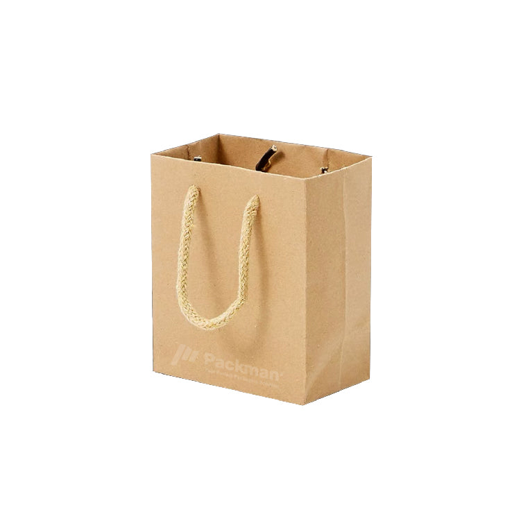 Portrait Kraft Rope Paper Bag