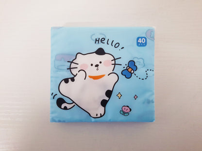 Cute Cartoon Tissue paper, wipe, tissue papers, 3 Ply thicker tissue sheet