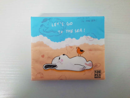 Cute Cartoon Tissue paper, wipe, tissue papers, 3 Ply thicker tissue sheet