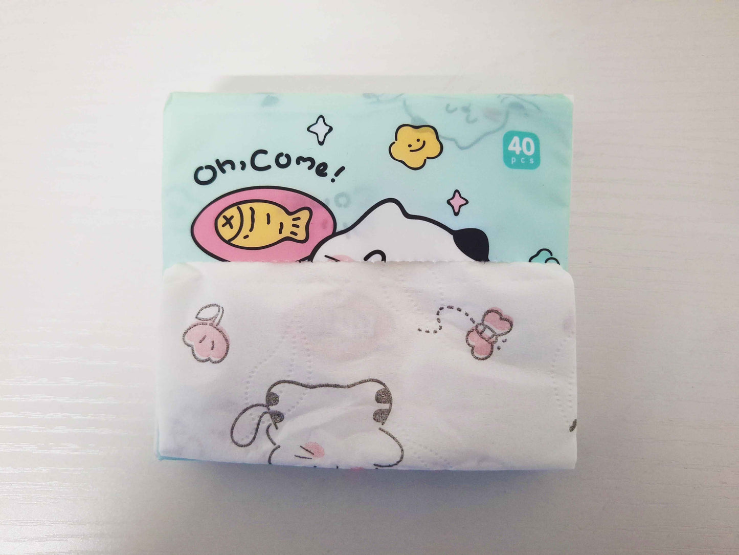 Cute Cartoon Tissue paper, wipe, tissue papers, 3 Ply thicker tissue sheet