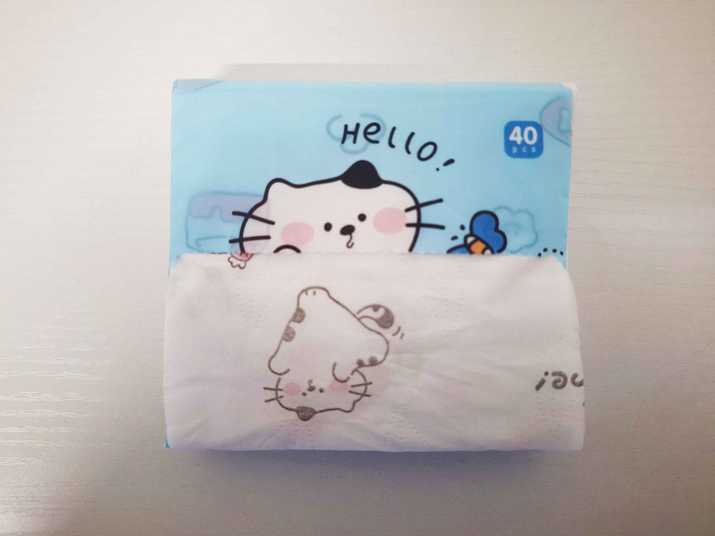Cute Cartoon Tissue paper, wipe, tissue papers, 3 Ply thicker tissue sheet