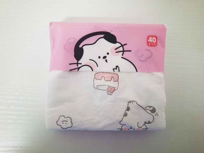Cute Cartoon Tissue paper, wipe, tissue papers, 3 Ply thicker tissue sheet