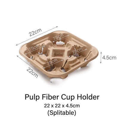 Pulp Fiber Cup Holder