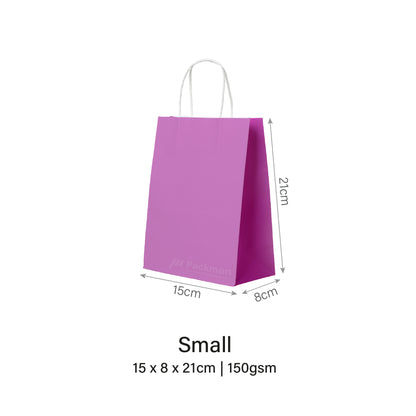 Purple Paper Bag