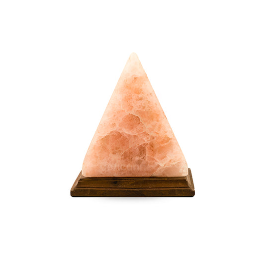 Pyramid Himalayan Salt lamp (Pink)