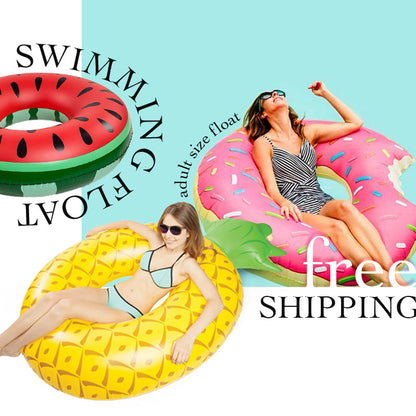Yellow Lounge Bed Pool Float