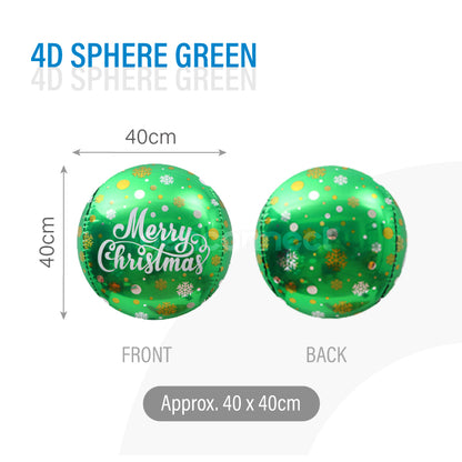 4D Sphere Green