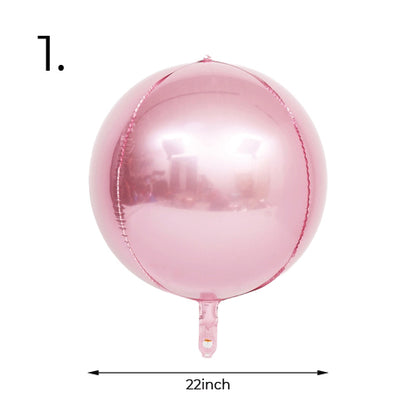 Baby Pink Round Balloon