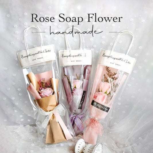 Handmade Rose Soap Flowers