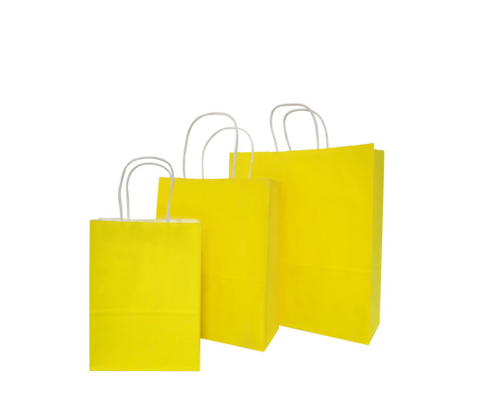 Yellow Party Gift Bag