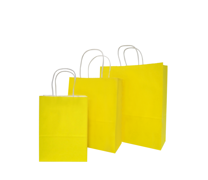 Yellow Party Gift Bag