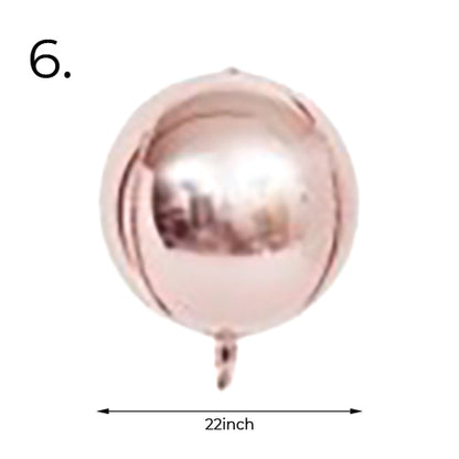 Light Pink Round Balloon