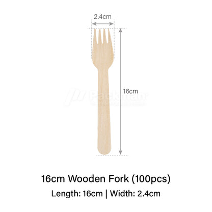 Wooden Fork (100pcs)