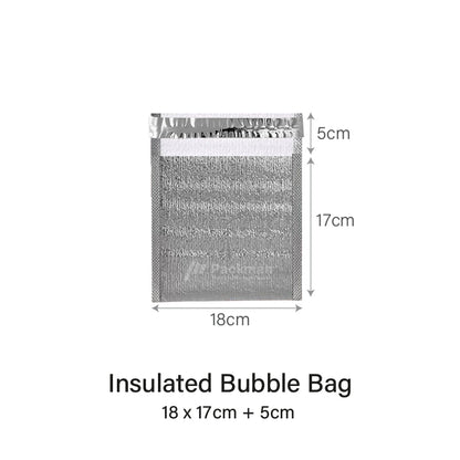 18 x 17cm Insulated Bubble Bag