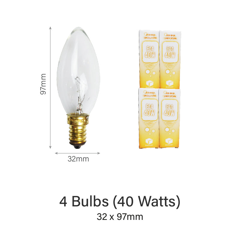 Salt Lamp Oven-Rated Light Bulb Tungsten filament bulb