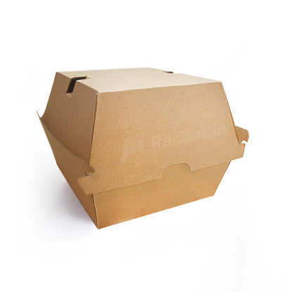 110 x 110 x 108mm Kraft Burger Box