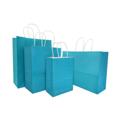 Blue Paper Bag (10pcs)