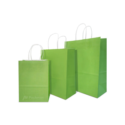 Green Paper Bag (10pcs)