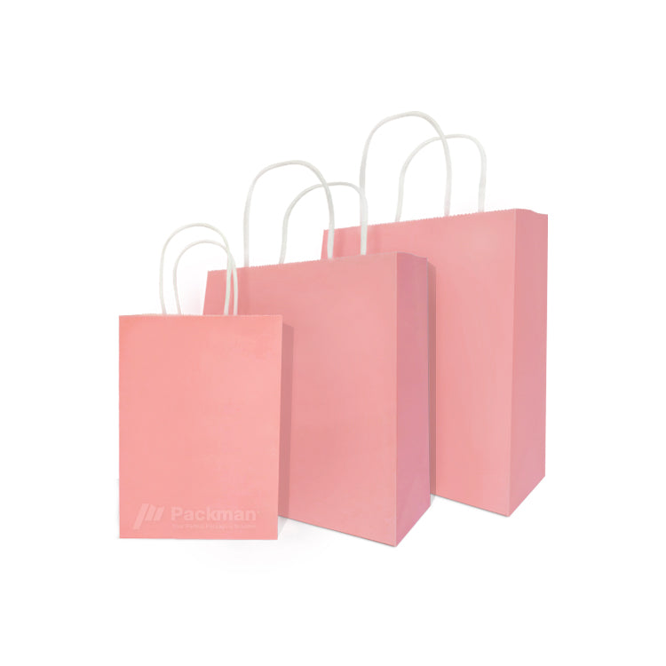 Pink Paper Bag (10pcs) – Genconnect