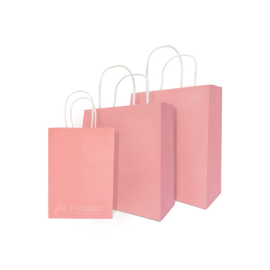 Pink Paper Bag (10pcs)