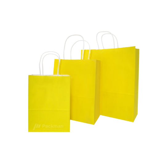 Yellow Paper Bag (10pcs)
