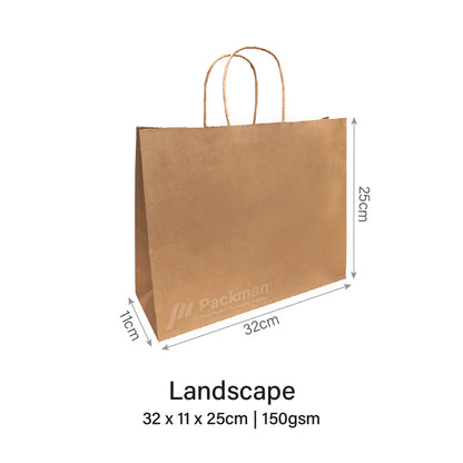 32 x 11 x 25cm Landscape Paper Bag (10pcs)