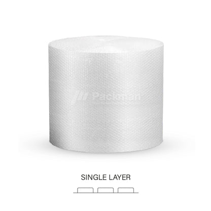 50cm x 91m Single Layer Bubble Wrap