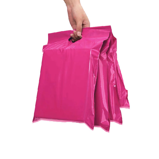 Pink Polymailer with Handle