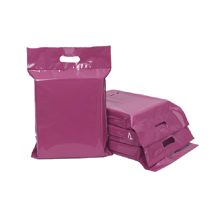 Purple Polymailer with Handle