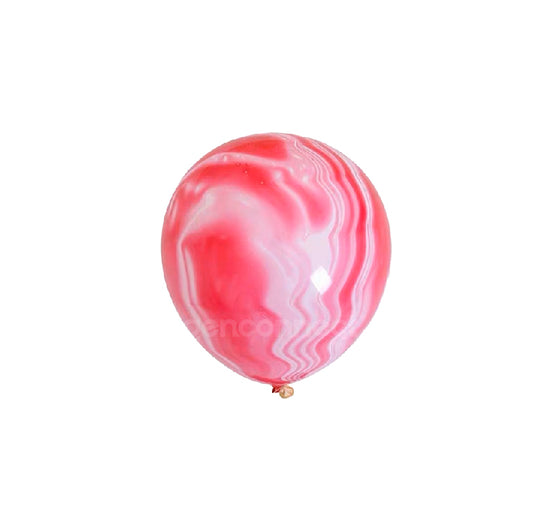 Red Marble Balloon (10pcs)