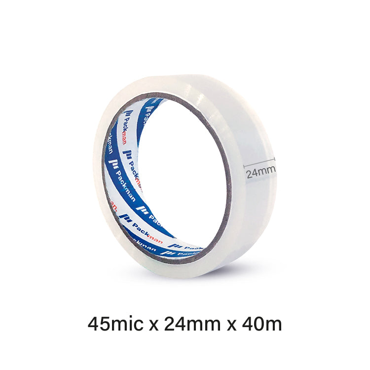 24mm x 40m Clear OPP Packing Tape (3rolls)
