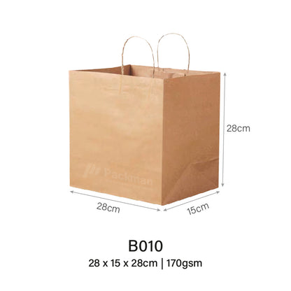 28 x 15 x 28cm B010 Extra Thick Paper Bag (10pcs)