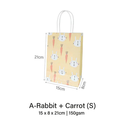 Rabbit & Carrot Gift Bag (10pcs)