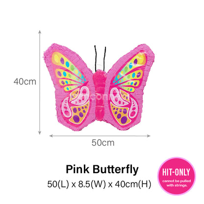 Pink Butterfly Piñata