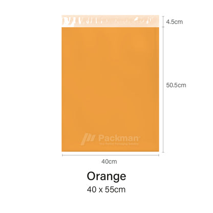 40 x 55cm Orange Poly Mailer (100pcs)